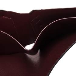 Pre Owned Cartier Black Leather Must De Cartier Bifold Wallet