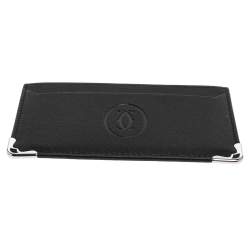 مملوكة مسبقًا حافظة بطاقات كارتييه موست دو كارتييه جلد أسود 
