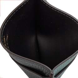 Cartier Emerald Leather Must De Cartier Simple Card Holder 