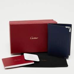Pre Owned حافظة بطاقات كارتييه ماست دو كارتييه جلد سوداء