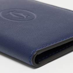 Pre Owned حافظة بطاقات كارتييه ماست دو كارتييه جلد سوداء