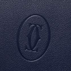 Pre Owned حافظة بطاقات كارتييه ماست دو كارتييه جلد سوداء