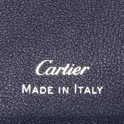 Pre Owned حافظة بطاقات كارتييه ماست دو كارتييه جلد سوداء