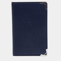 Pre Owned حافظة بطاقات كارتييه ماست دو كارتييه جلد سوداء