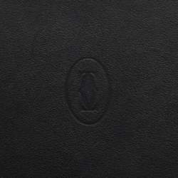 مملوكة مسبقًا Cartier Red Leather Must de Cartier Money Clip Wallet