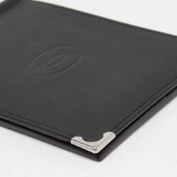 مملوكة مسبقًا Cartier Red Leather Must de Cartier Money Clip Wallet