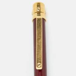 Pre Owned Cartier Santos de Cartier Gold Tone Ballpoint Pen