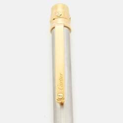 Cartier Santos de Cartier Two Tone Ballpoint Pen