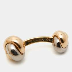 Cartier Trinity 18k Three Tone Gold Cufflinks