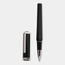 Pre Owned Cartier Black Composite Santos Duomo de Cartier Ballpoint Pen