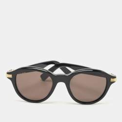 Cartier Black/Gold CT0395S Round Sunglasses