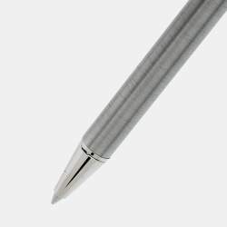 مملوكة مسبقًا قلم حبر جاف كارتييه سانتوس فضي مطلي فضي اللون