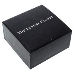 Cartier Black Santos de Cartier Sterling Silver Cufflinks