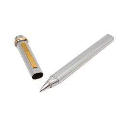 Pre Owned قلم حبر جاف كارتييه فيندوم عتيق بيضاوي فضي اللون