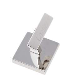 Cartier Sterling Silver C De Cartier Decor Cufflinks