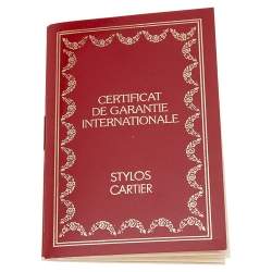 Pre Owned Cartier Burgundy Leather Happy Birthday Agenda Cover