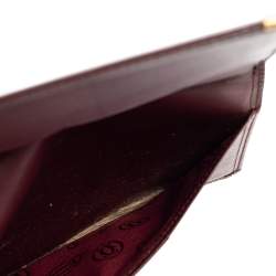 Cartier Red Leather Must de Cartier Bifold Agenda Cover