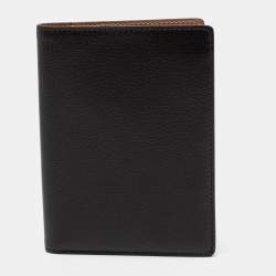 Cartier Black Leather Passport Holder
