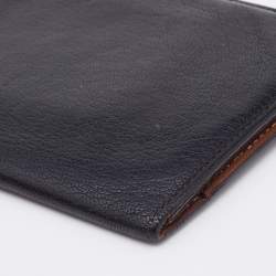 Cartier Black Leather Passport Holder
