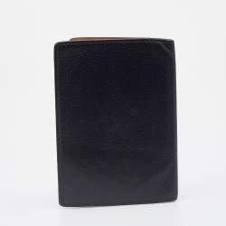 Cartier Black Leather Passport Holder