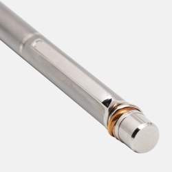 Cartier Les de Must Vendome Trinity SIlver Tone Ballpoint Pen