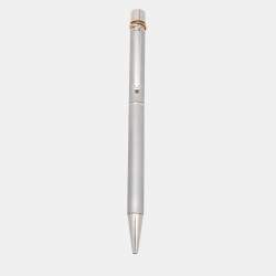 Cartier Les de Must Vendome Trinity SIlver Tone Ballpoint Pen