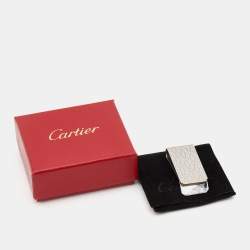 Cartier C de Cartier Silver Tone Money Clip
