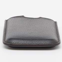 Cartier Dark Brown Leather Phone Case