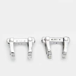 Cartier Pasha Sterling Silver Cufflinks
