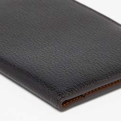Pre Owned Cartier Dark Brown Leather Passport Holder