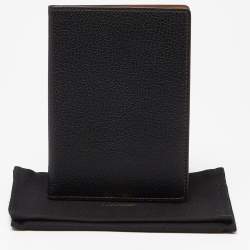 Pre Owned Cartier Dark Brown Leather Passport Holder