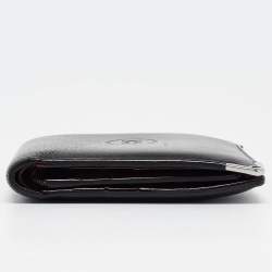 Cartier Black Leather Must De Cartier Bifold Wallet