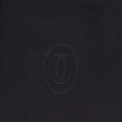Cartier Black Leather Must De Cartier Bifold Wallet