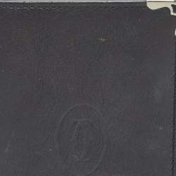 Pre Owned Cartier Black Leather Must de Cartier Business Card Holder