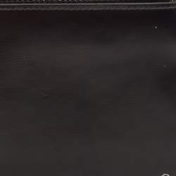 Pre Owned Cartier Black Leather Must De Cartier Bifold Wallet