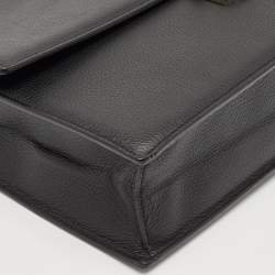 Cartier Black Leather Pasha Briefcase