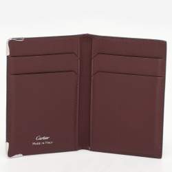 Cartier Black Leather Le Must De Cartier Card Holder
