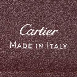 Cartier Black Leather Le Must De Cartier Card Holder