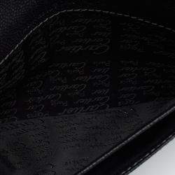 Cartier Black Leather Must de Cartier Long Wallet