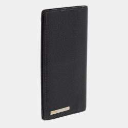 Cartier Black Leather Must de Cartier Long Wallet