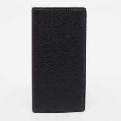Cartier Black Leather Must de Cartier Long Wallet