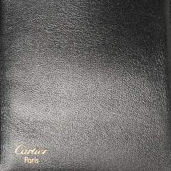 Cartier Black Leather Pasha de Cartier Long Wallet