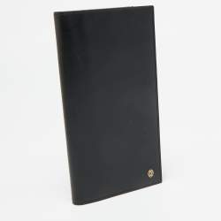 Cartier Black Leather Pasha de Cartier Long Wallet