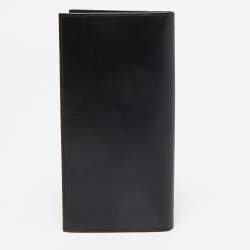 Cartier Black Leather Pasha de Cartier Long Wallet