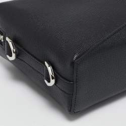 Cartier Black Leather Losange Crossbody Bag