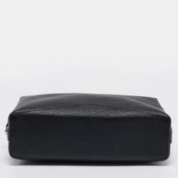 Cartier Black Leather Losange Crossbody Bag