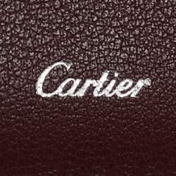 Cartier Black Alligator Leather Must de Cartier Bifold Wallet
