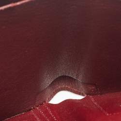 Cartier Burgundy Leather Le Must De Cartier Bifold Wallet