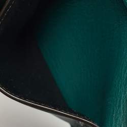 Pre Owned Cartier Green Leather Le Must De Cartier Card Holder