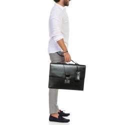 مملوكة مسبقًا حافظة مستندات كارتييه باشا جلد أحمر قاني